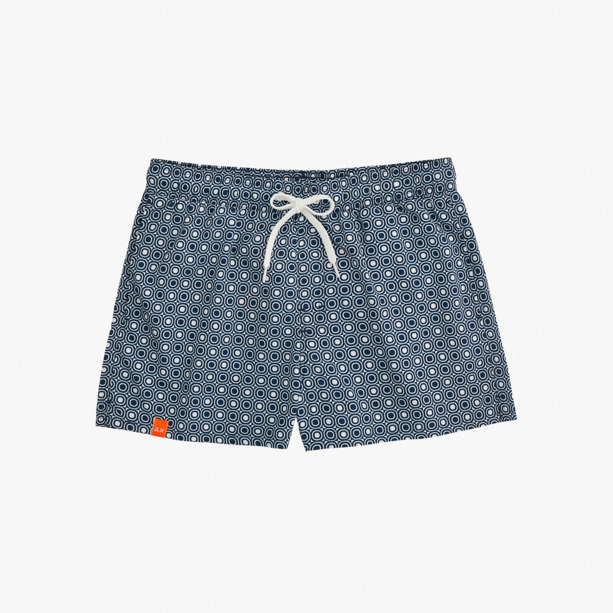 Swim Pant Fancy Micro Pattern / Blu - Ideal Moda