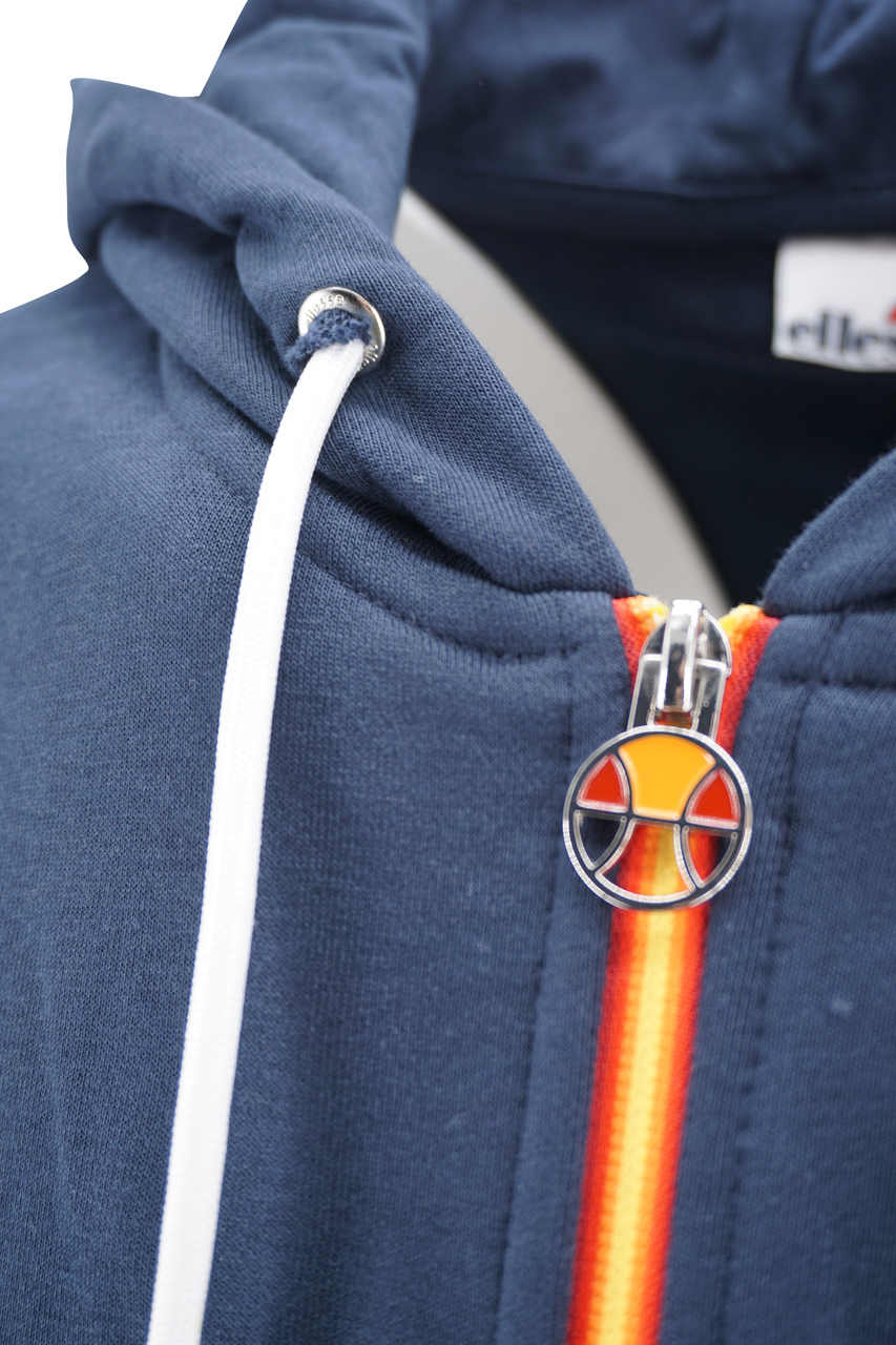 Felpa con Zip / Blu - Ideal Moda