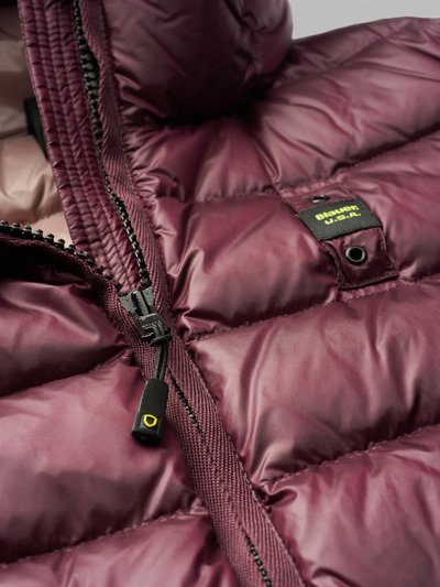 Giubbino con Cappuccio Blauer / Bordeaux - Ideal Moda