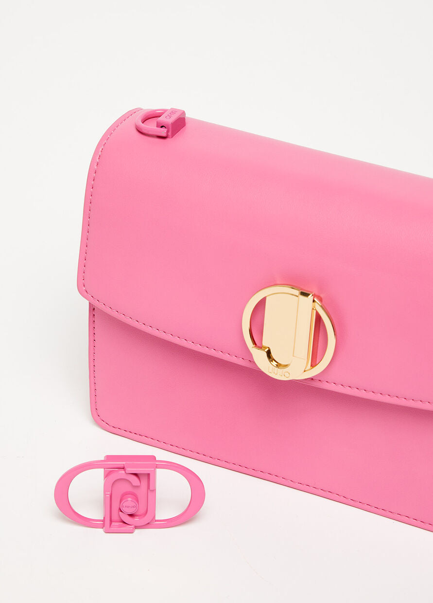 Borsa a Spalla con Logo Liu Jo / Rosa - Ideal Moda