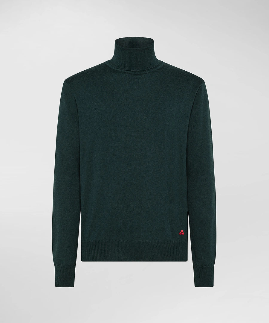 Maglia a Collo Alto Peuterey / Verde - Ideal Moda