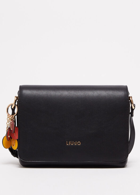Borsa a Tracolla con Logo Liu Jo / Nero - Ideal Moda