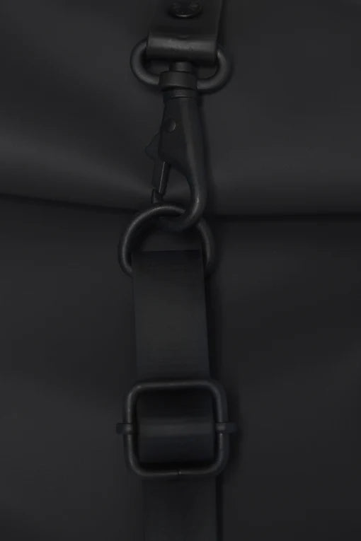 Zaino Rolltop Rucksack Mini Rains / Nero - Ideal Moda