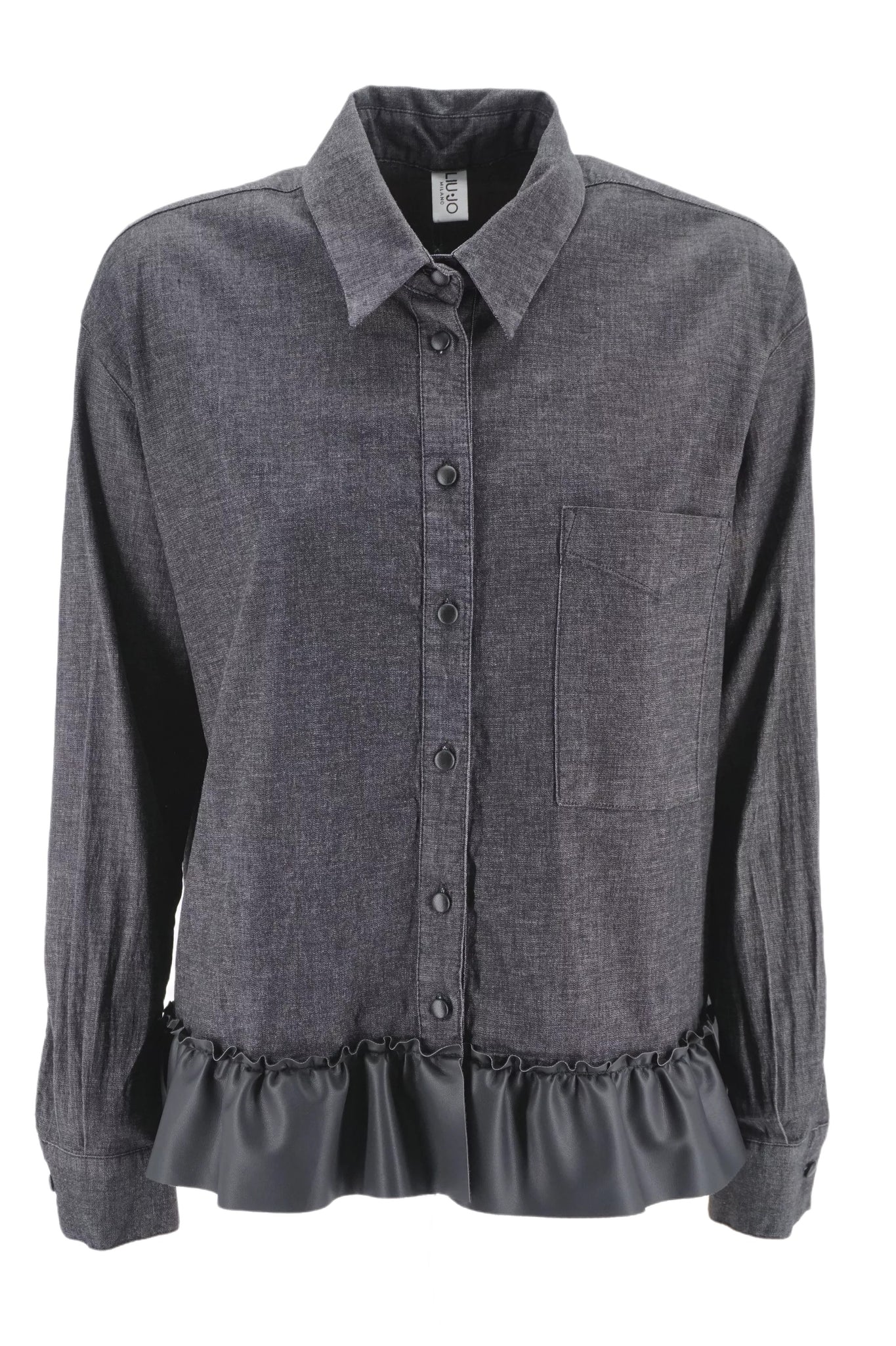Camicia in Denim Liu Jo / Grigio - Ideal Moda