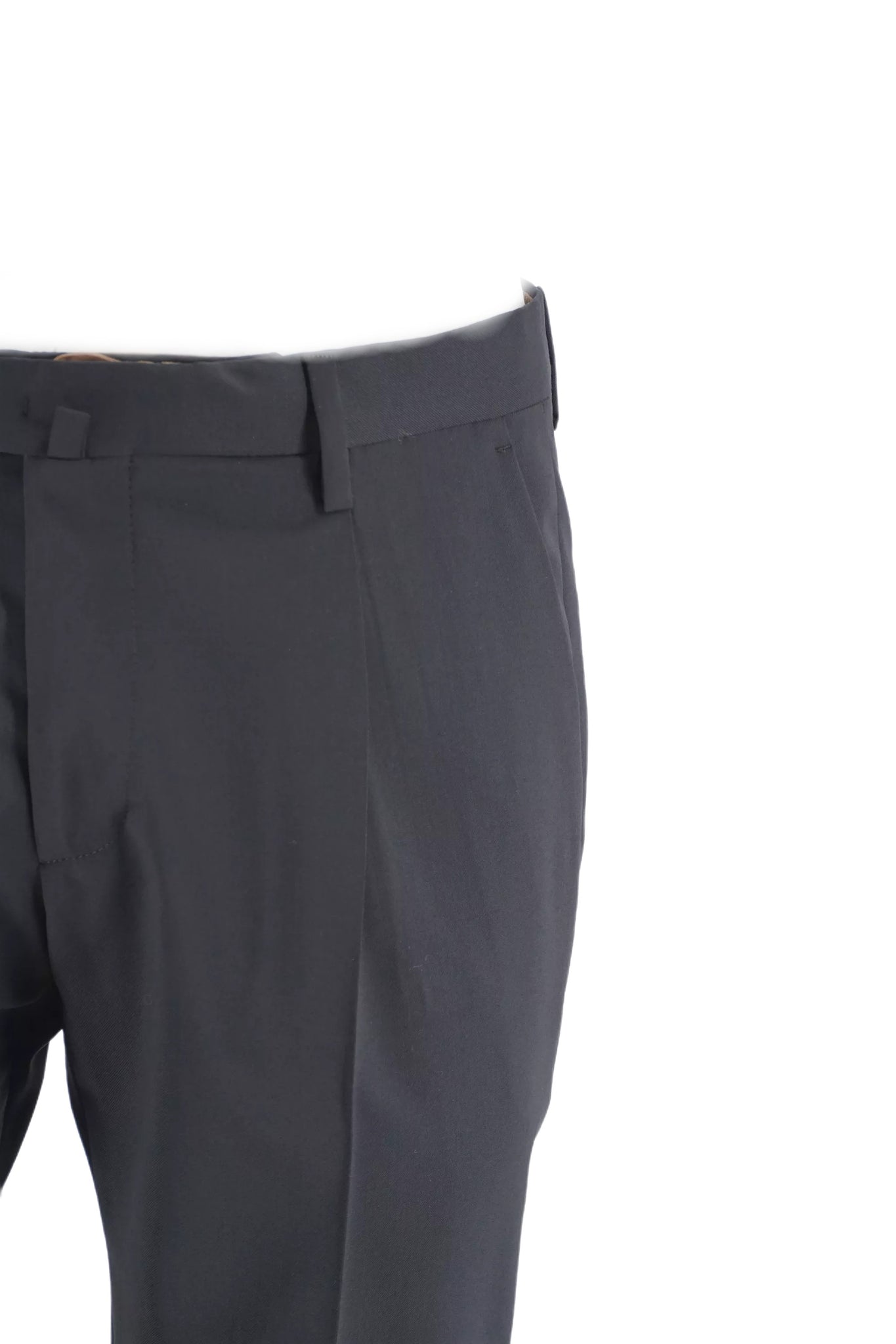 Pantalone in Lana Briglia / Nero - Ideal Moda
