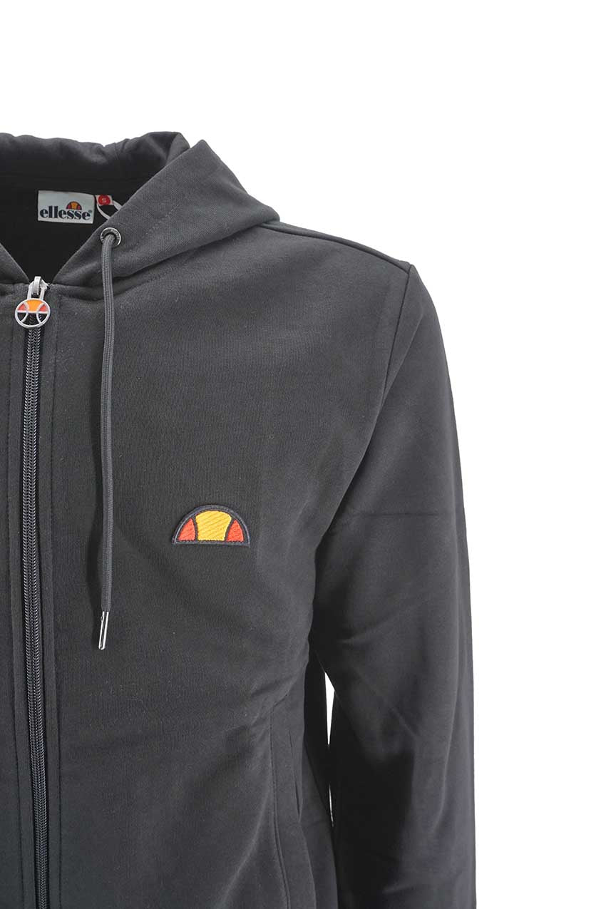 Felpa Ellesse Fullzip / Nero - Ideal Moda