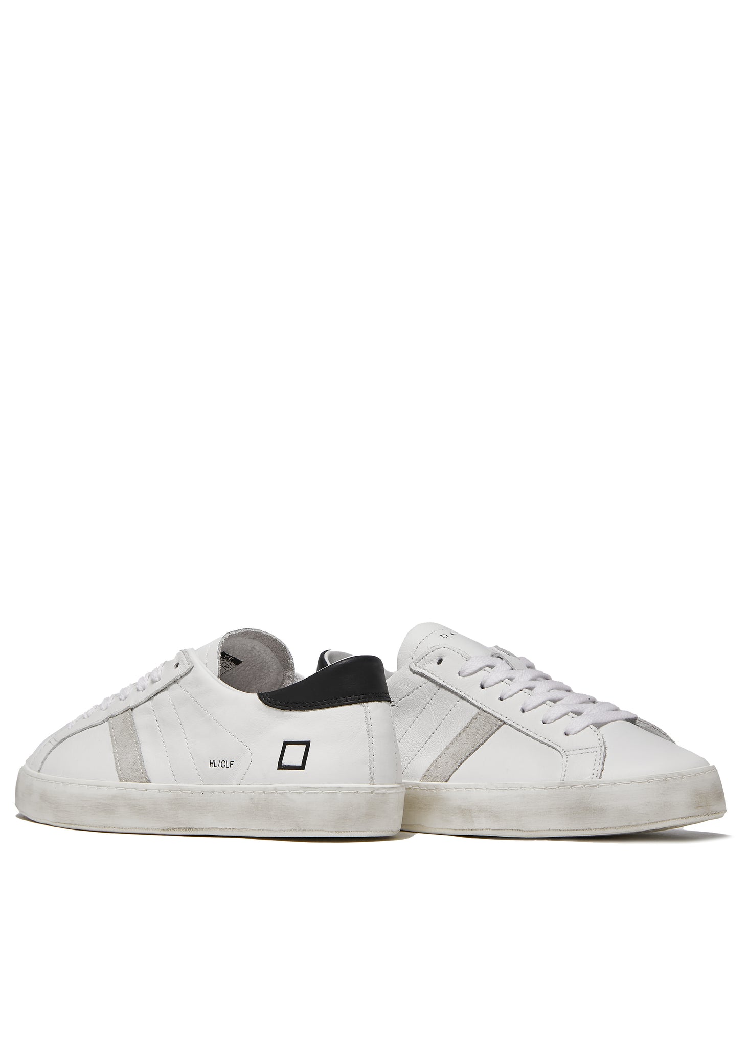 Sneaker Hill Low Calf DATE / Bianco - Ideal Moda