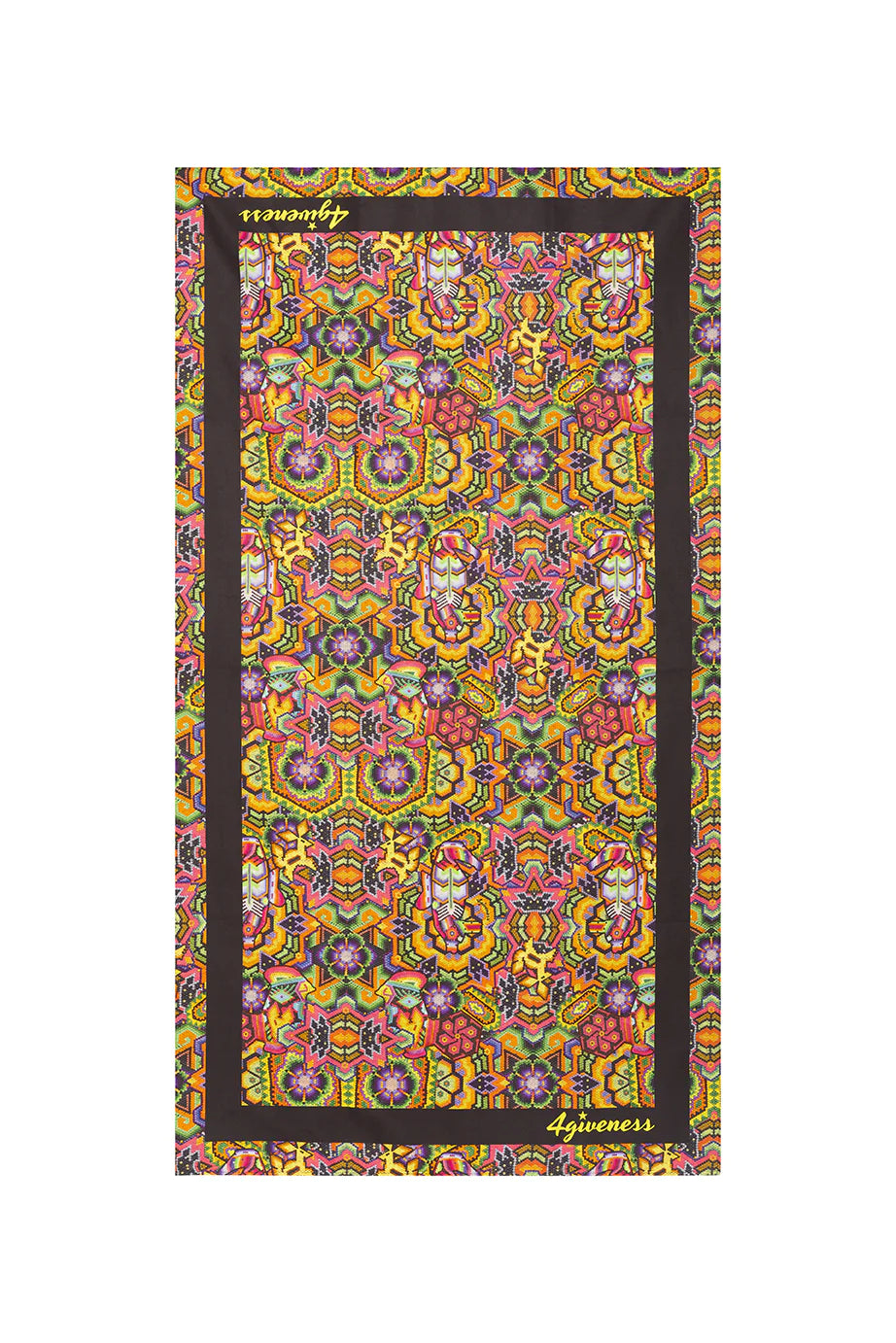 Telo Mare in Microfibra con Fantasia 4Giveness / Multicolor - Ideal Moda