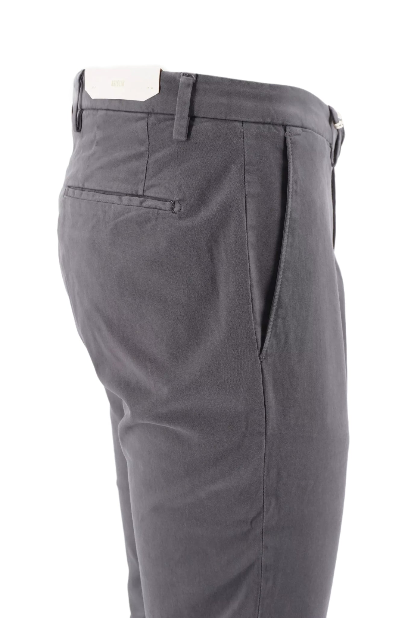 Pantalone Slim Fit Briglia / Grigio - Ideal Moda