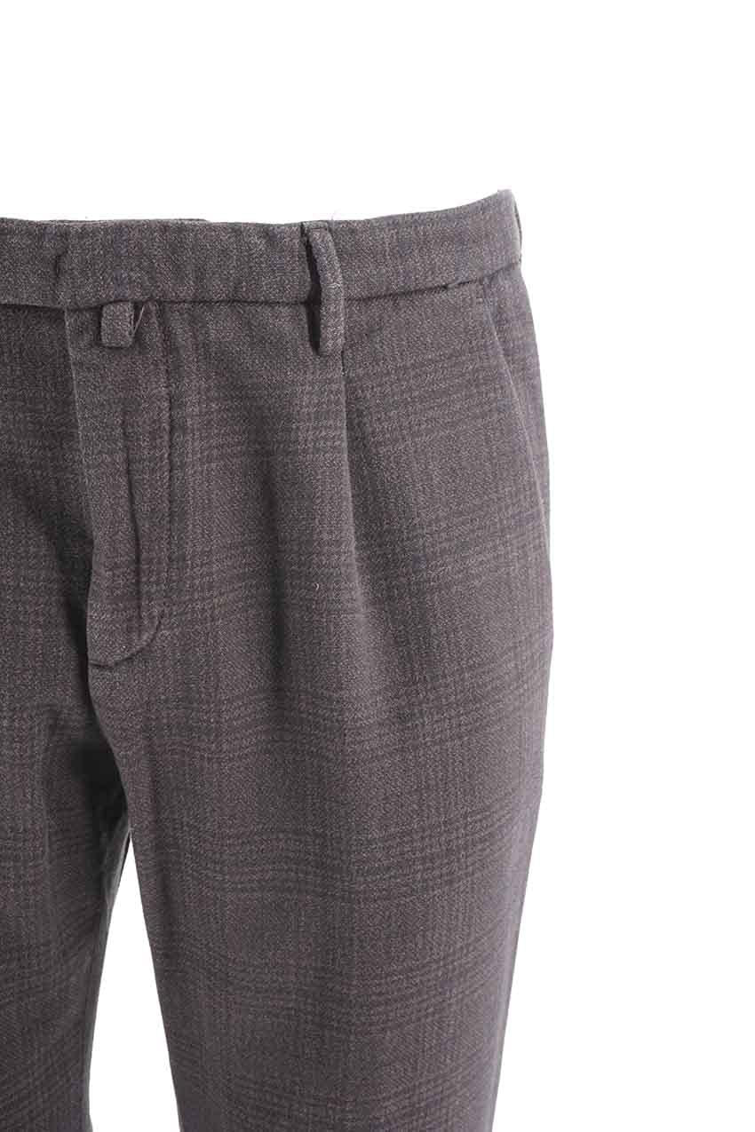 Pantalone Briglia Slim Fit / Marrone - Ideal Moda