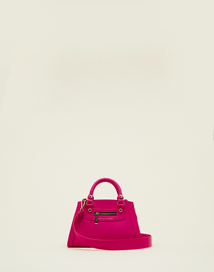 Borsa Mirama Small con Logo Manila Grace / Fucsia - Ideal Moda