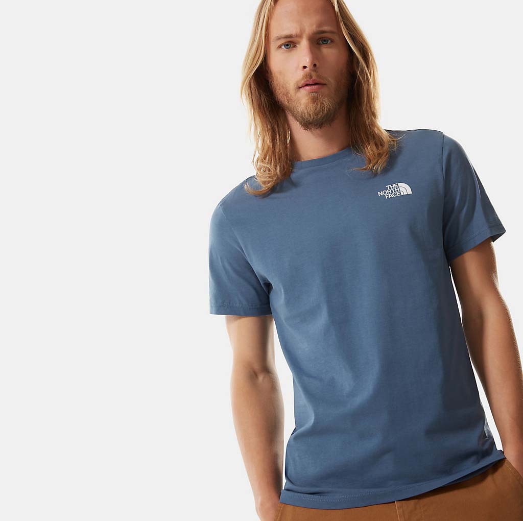 T-Shirt Uomo Simple Dome / Blu - Ideal Moda