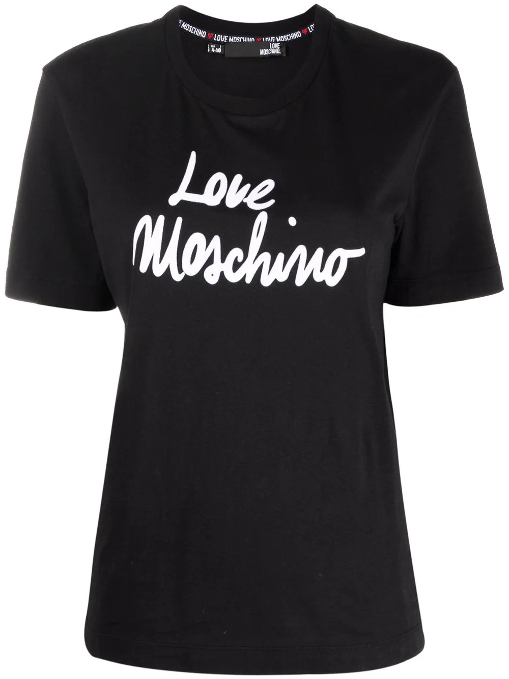 T-Shirt Love Moschino con Logo / Nero - Ideal Moda