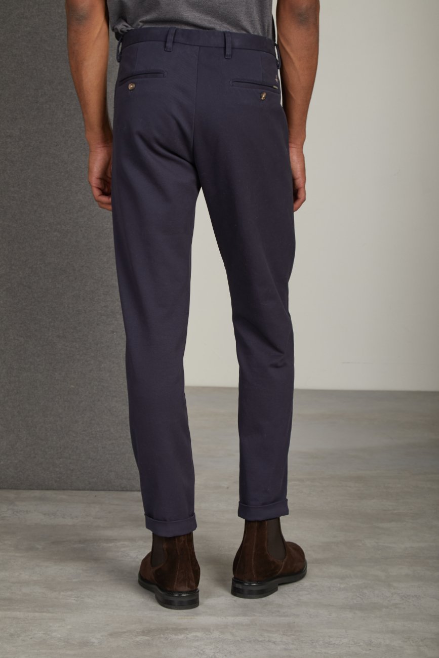 Pantalone ATPCO in Cotone / Blu - Ideal Moda