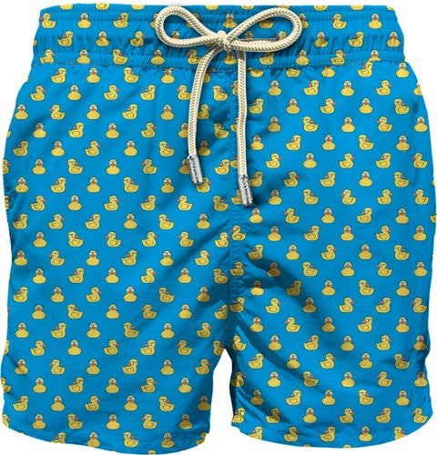 Costume Mc2 Saint Barth con Fantasia / Azzurro - Ideal Moda