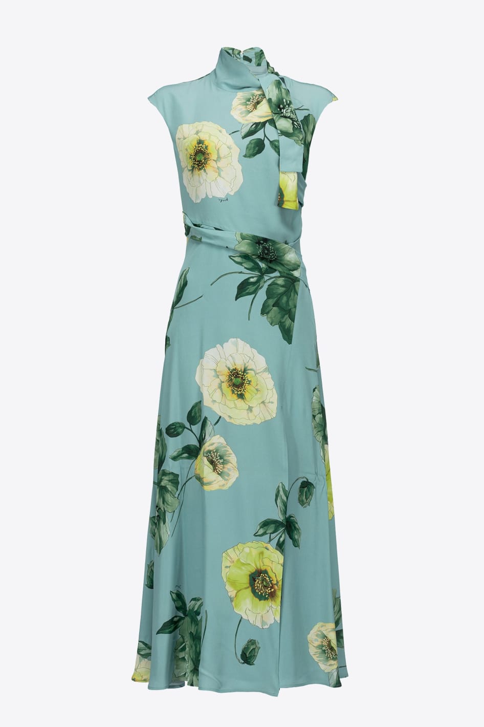 Abito Pinko con Stampa / Verde - Ideal Moda