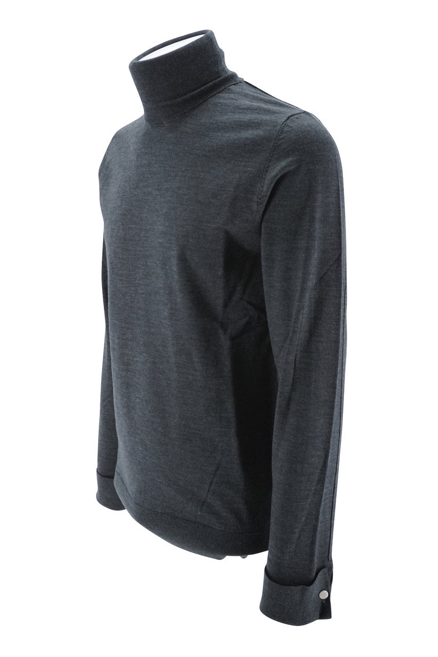 Maglia Paolo Pecora a collo alto / Grigio - Ideal Moda