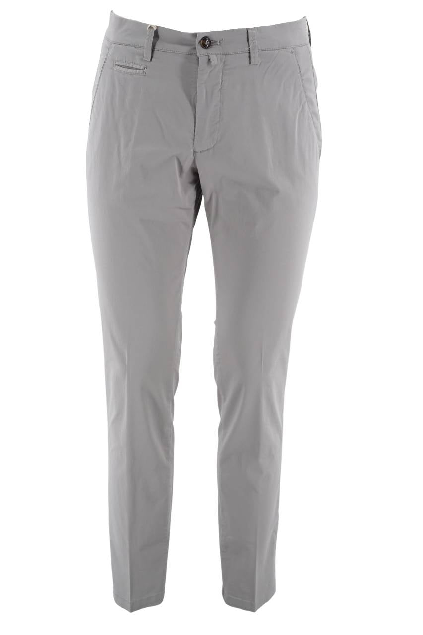 Pantalone Briglia Slim Fit / Grigio - Ideal Moda