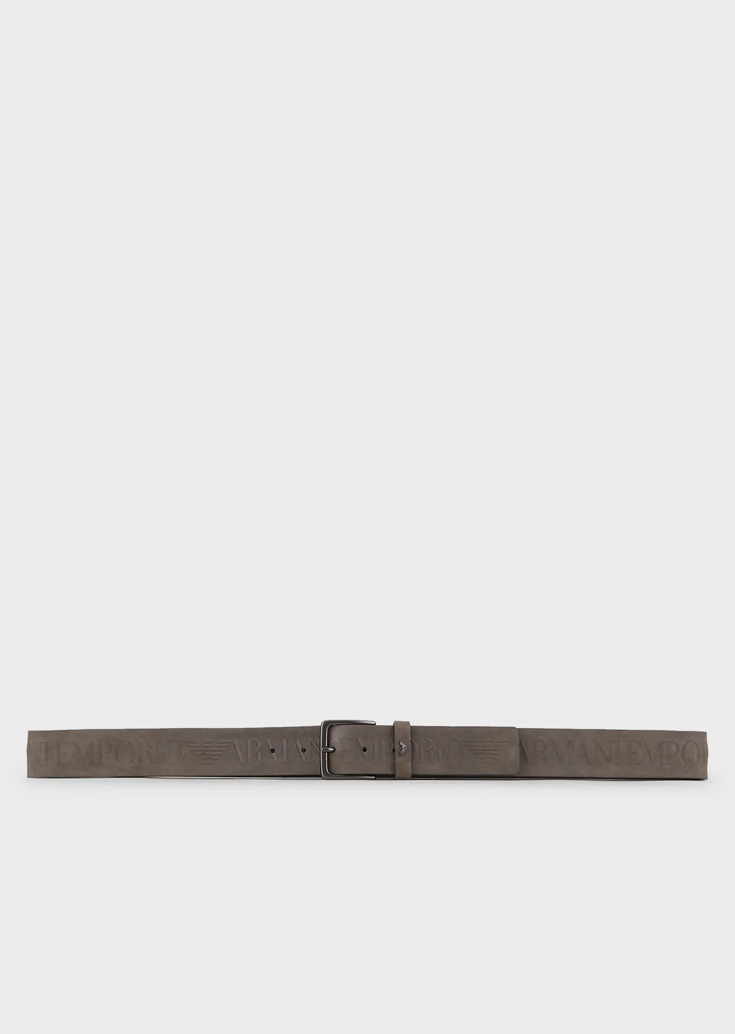Cintura con Logo Emporio Armani / Marrone - Ideal Moda