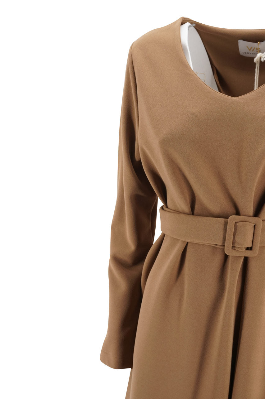Abito Very Simple / Beige - Ideal Moda