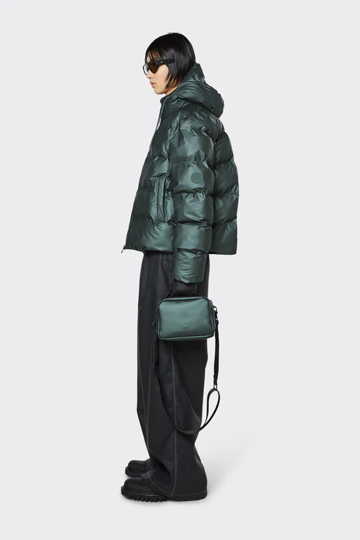 Giubbino Puffer Rains / Verde - Ideal Moda