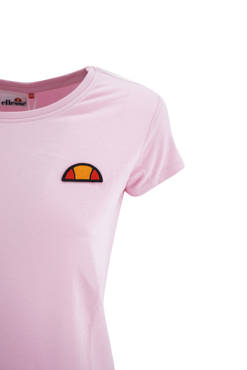 T-Shirt con Logo / Rosa - Ideal Moda