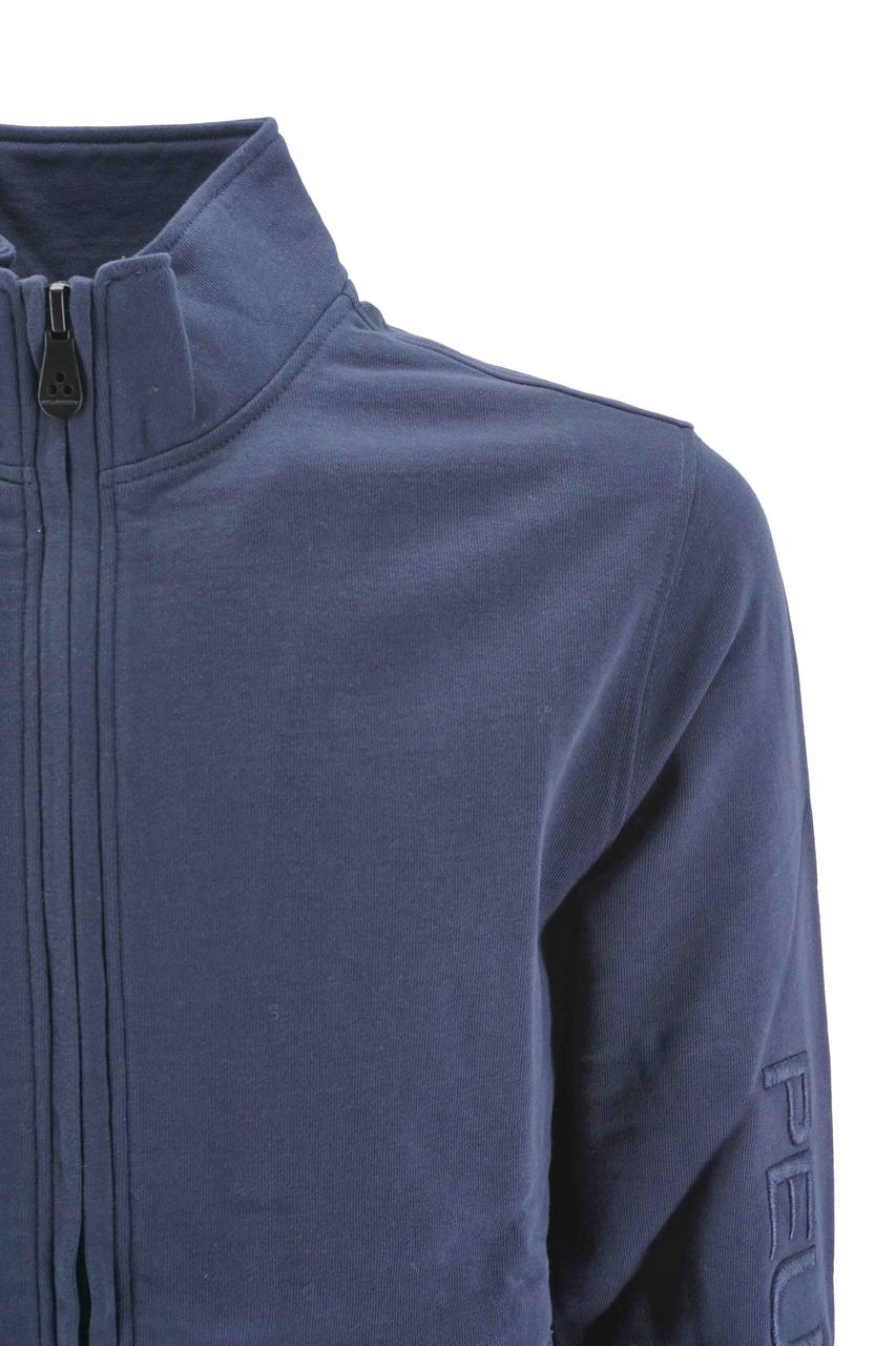 Felpa Peuterey con Zip / Blu - Ideal Moda