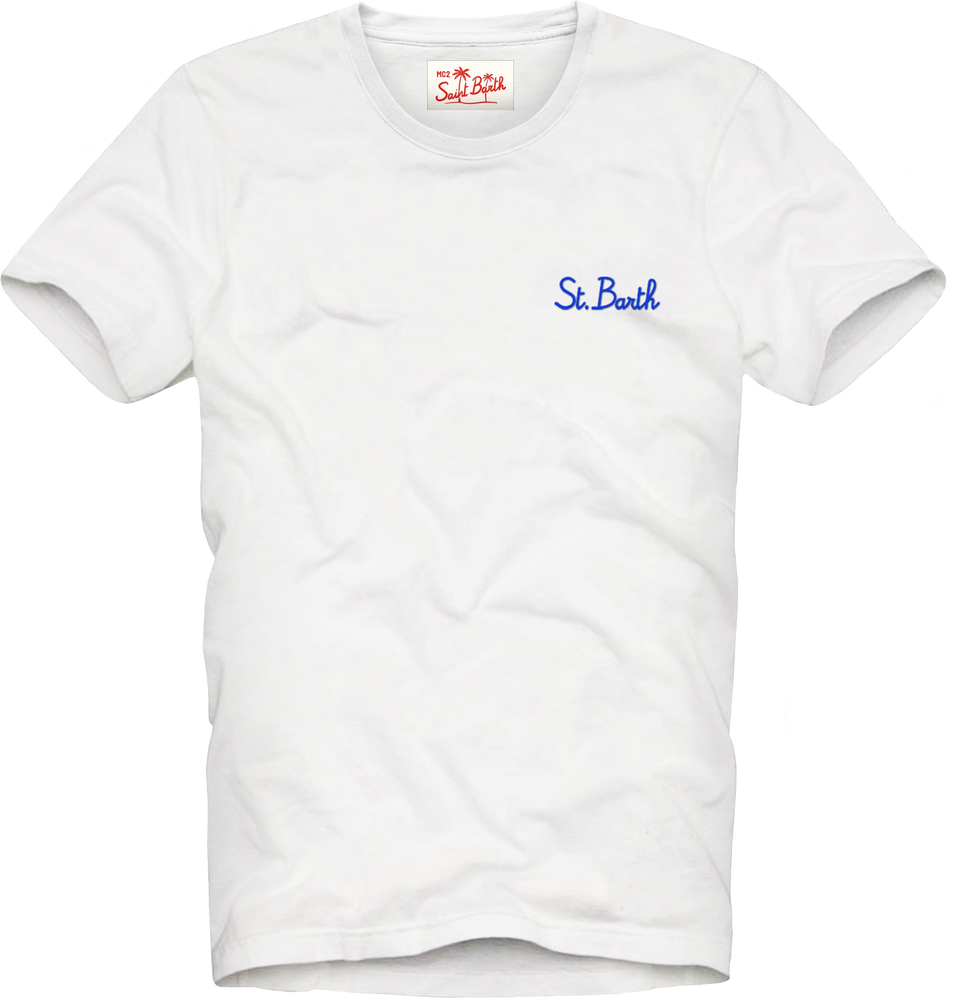 T-shirt con ricamo / Bianco - Ideal Moda