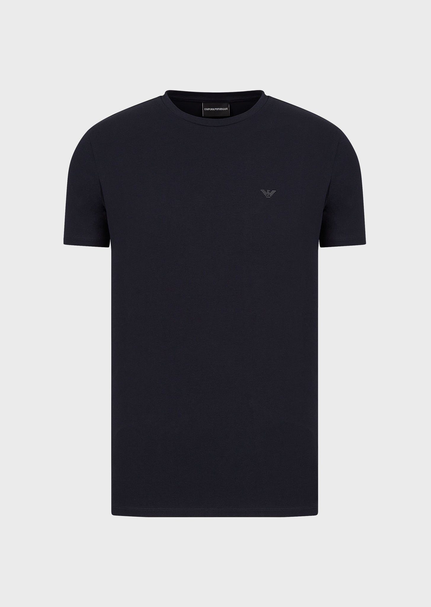 T-Shirt in jersey con mini eagle / Blu - Ideal Moda