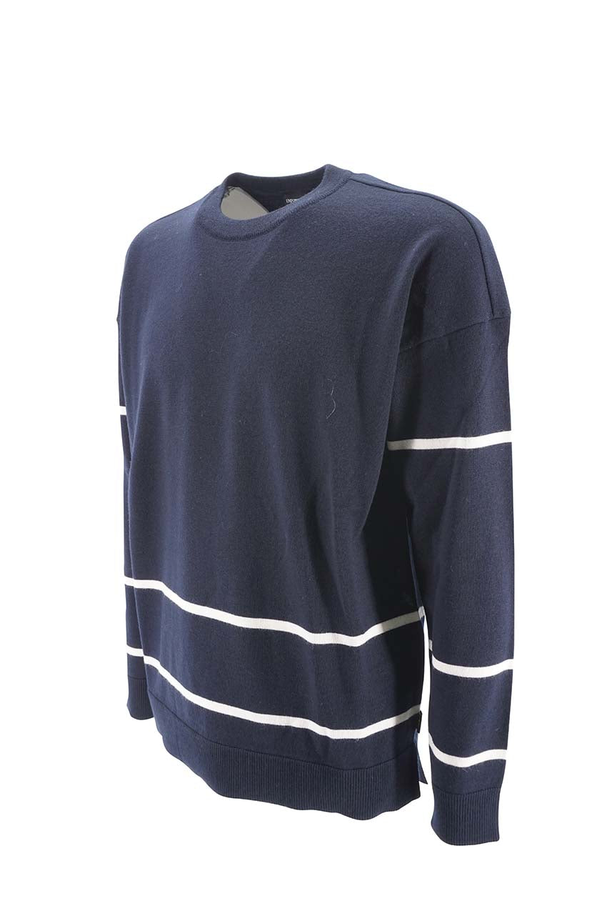 Maglia Emporio Armani Girocollo / Blu - Ideal Moda
