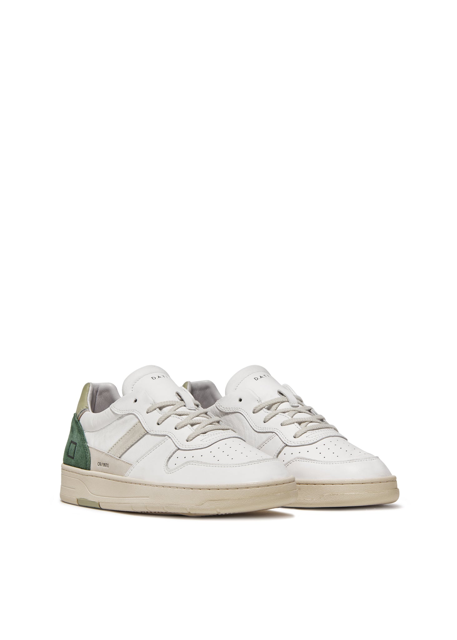 Sneaker Court 2.0 Vintage DATE / Bianco - Ideal Moda