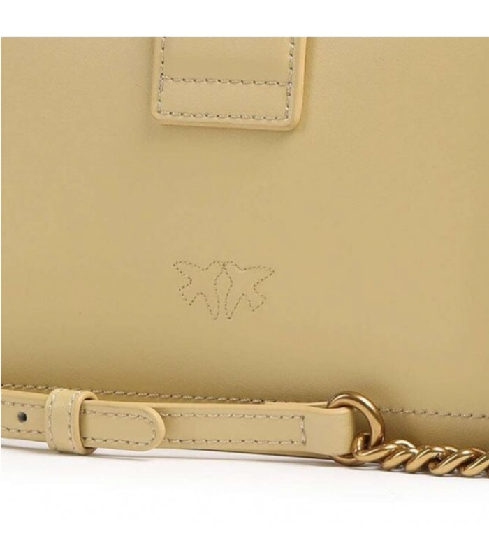 Borsa Pinko Love Mini Icon / Giallo - Ideal Moda