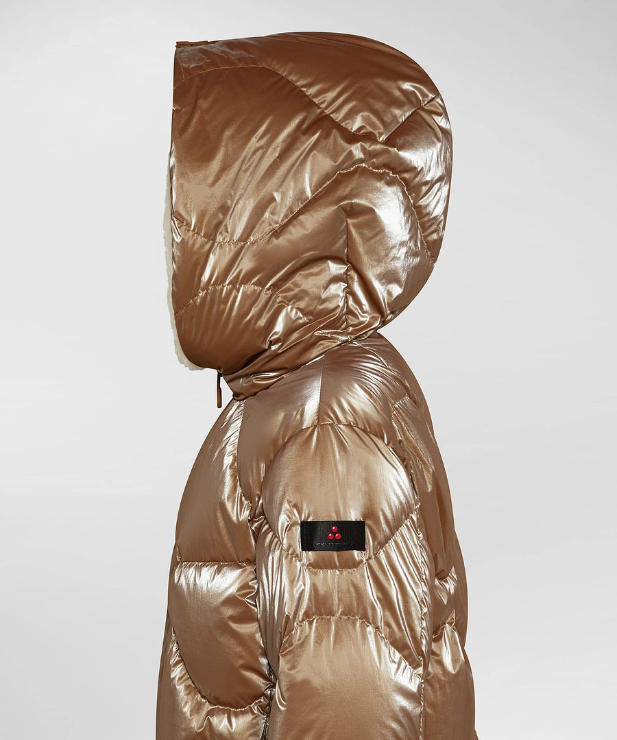 Giubbino con Cappuccio Peuterey / Beige - Ideal Moda