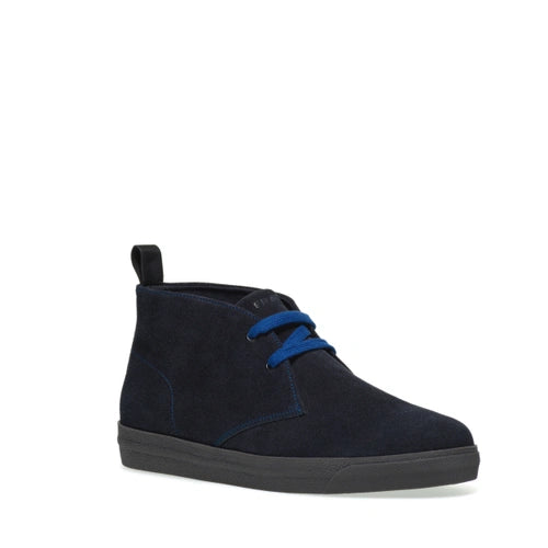 Polacchino in Camoscio Frau Blu - Main Image