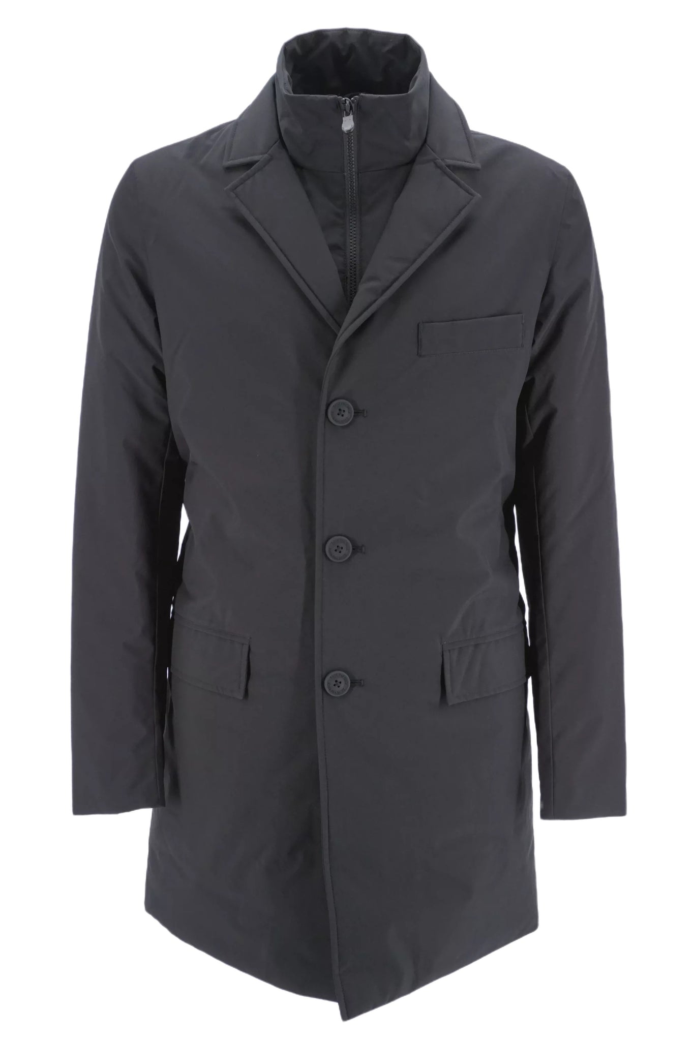 Trench con Pettorina Save The Duck / Nero - Ideal Moda