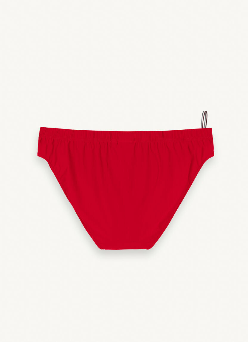 Costume da Bagno a Slip Colmar / Rosso - Ideal Moda