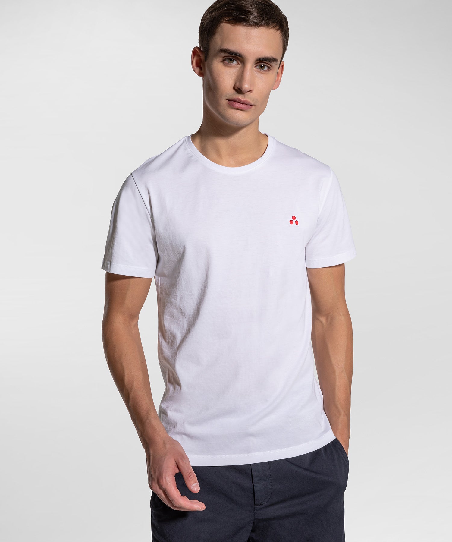 T-Shirt con Stampa / Bianco - Ideal Moda