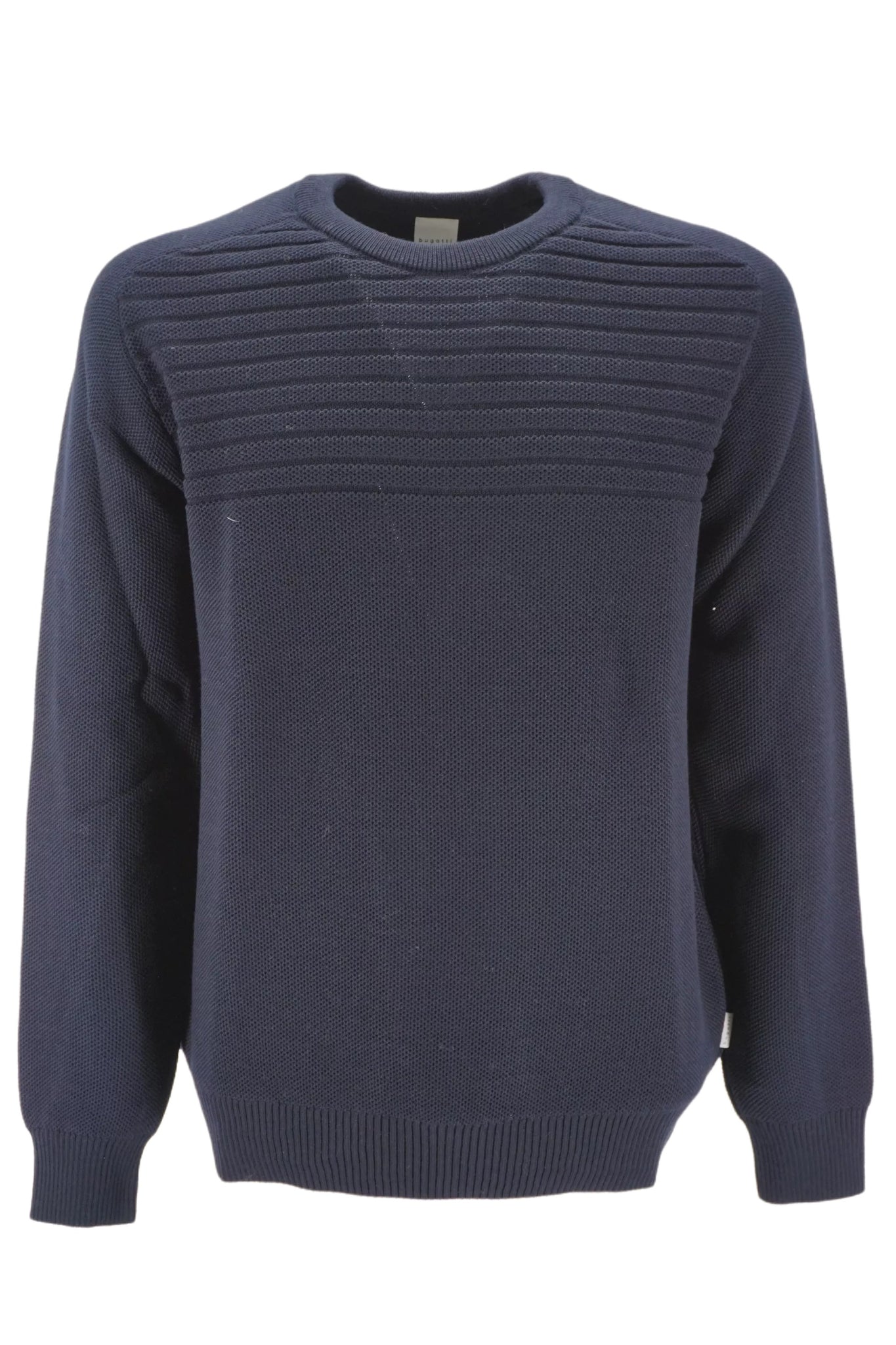 Maglia Girocollo Bugatti / Blu - Ideal Moda
