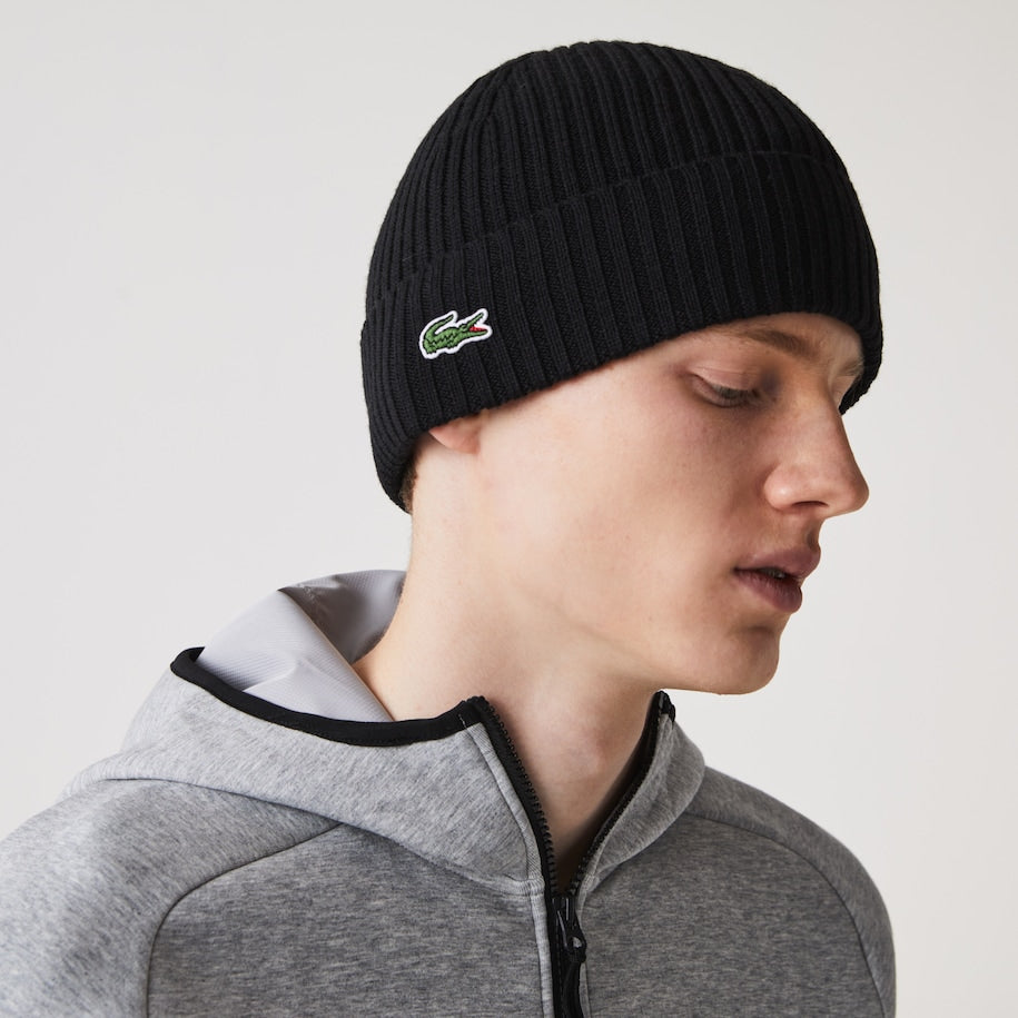 Berretto Lacoste Uomo / Nero - Ideal Moda