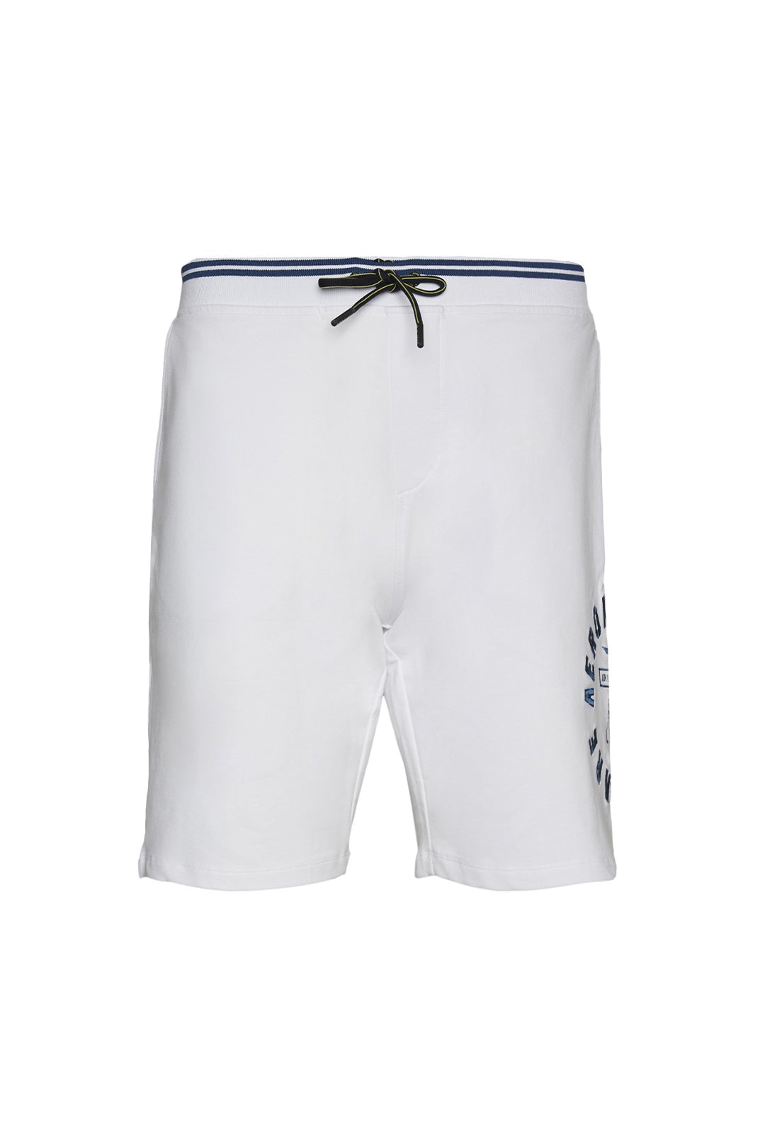 Bermuda sportivo in felpa / Bianco - Ideal Moda