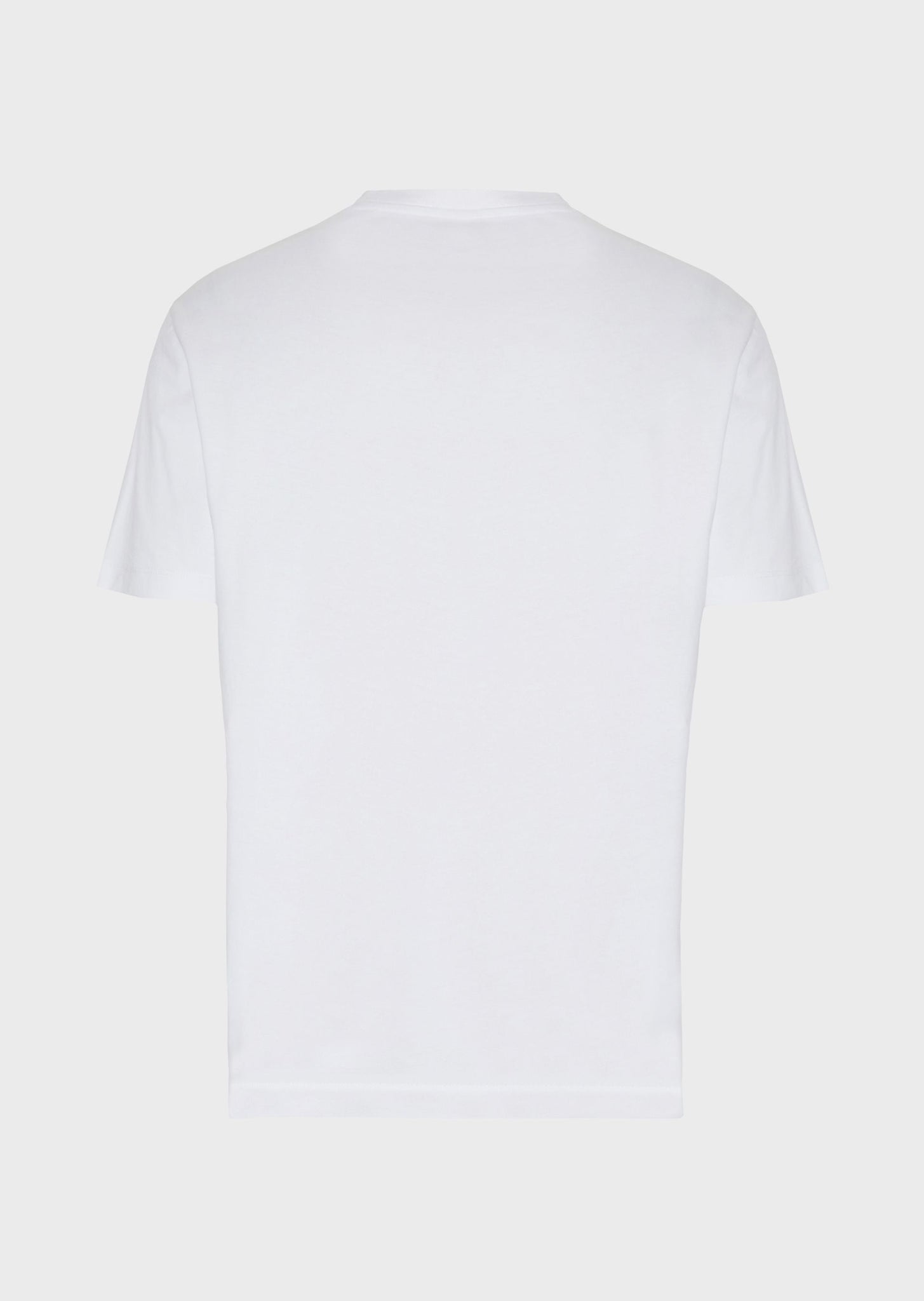 T-Shirt in jersey di cotone con maxi aquila / Bianco - Ideal Moda