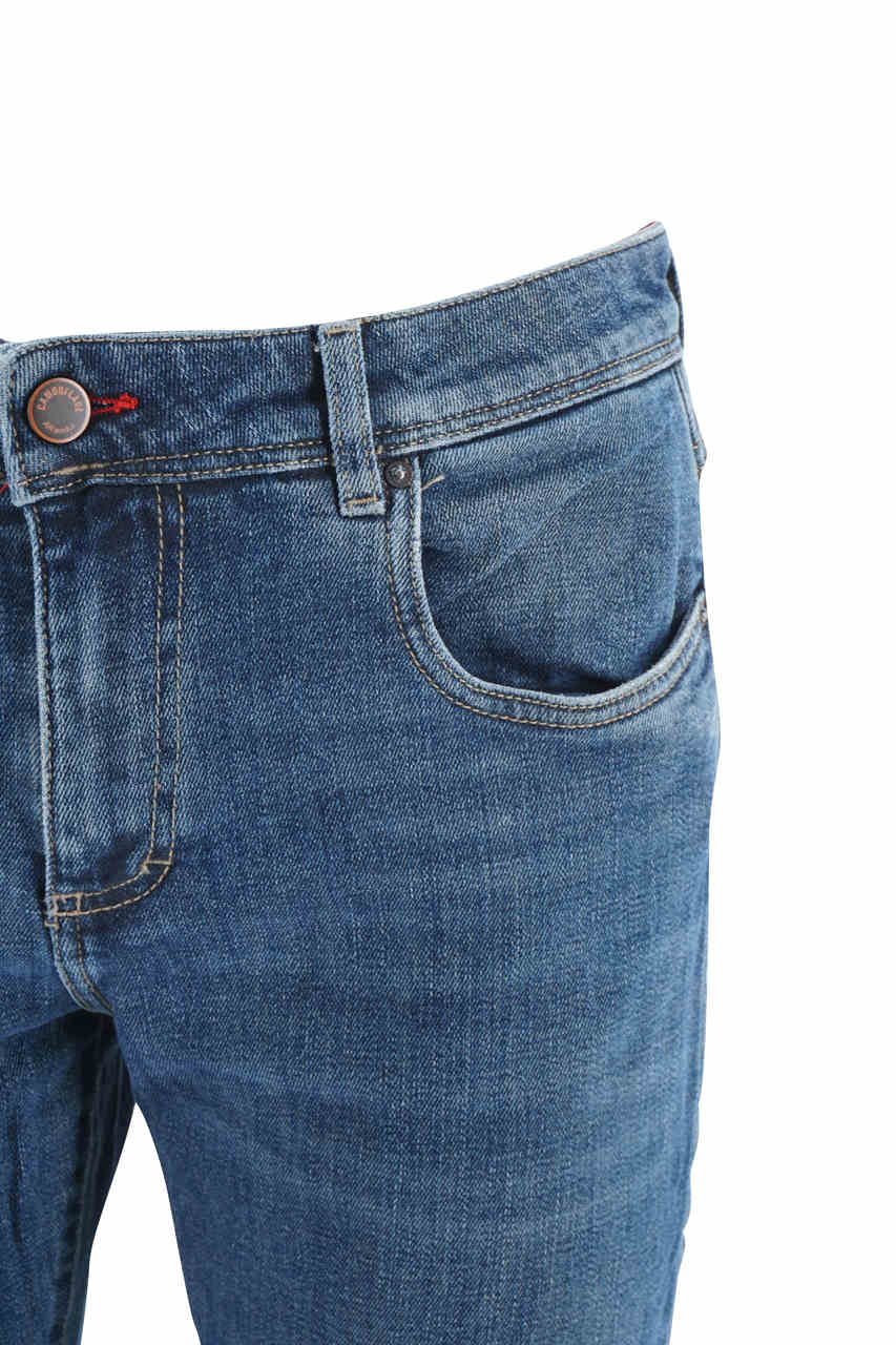 Jeans Camouflage Slim Fit / Jeans - Ideal Moda