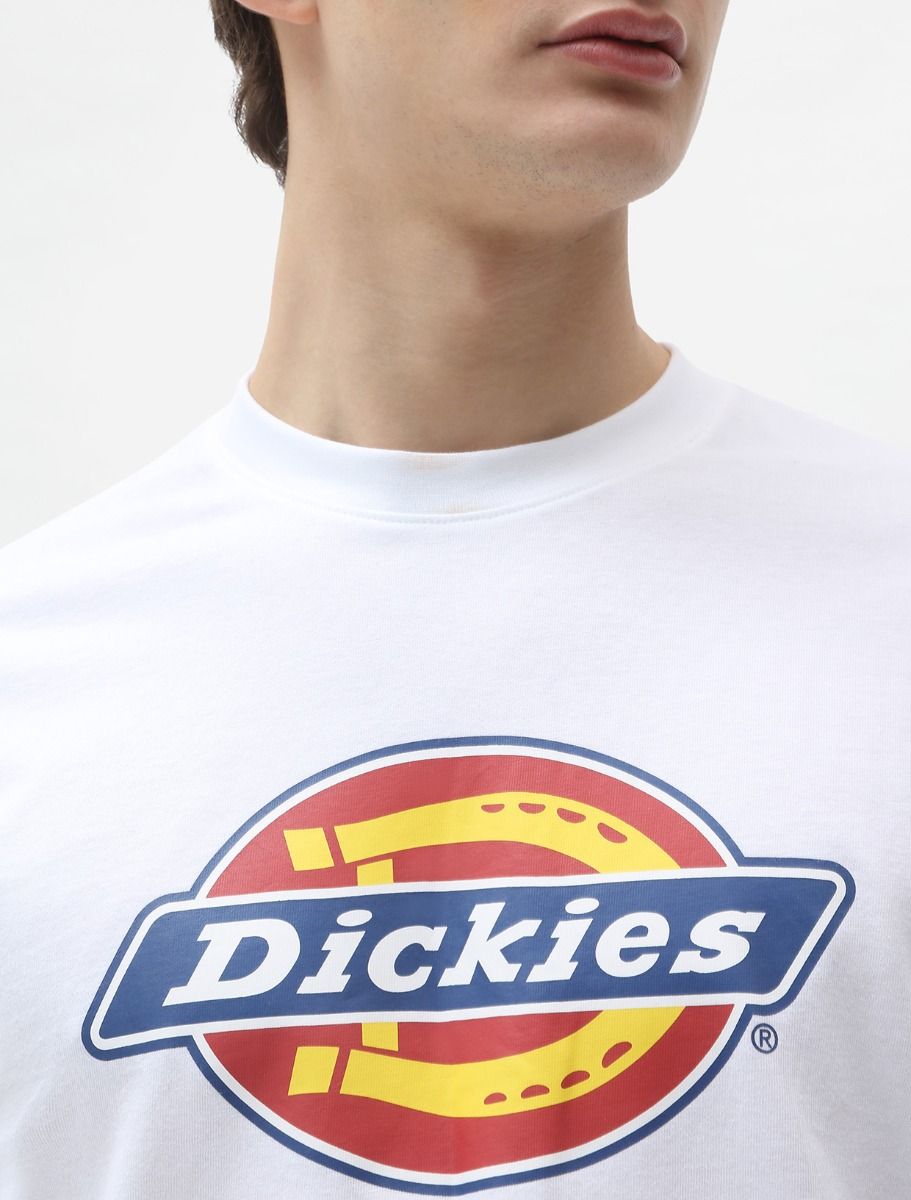 T-Shirt Dickies Icon Logo / Bianco - Ideal Moda