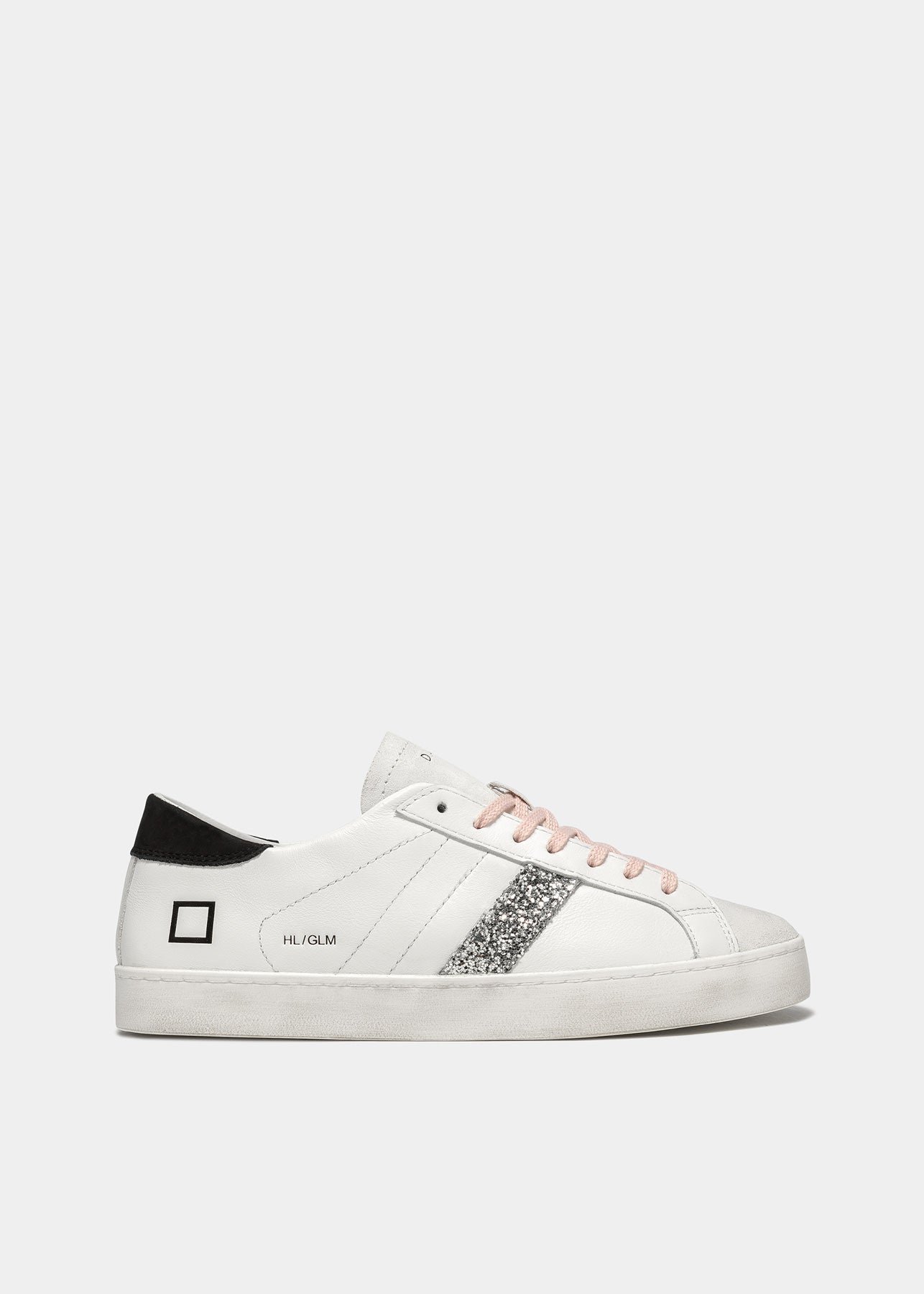Sneaker DATE Hill Low Glam / Bianco - Ideal Moda