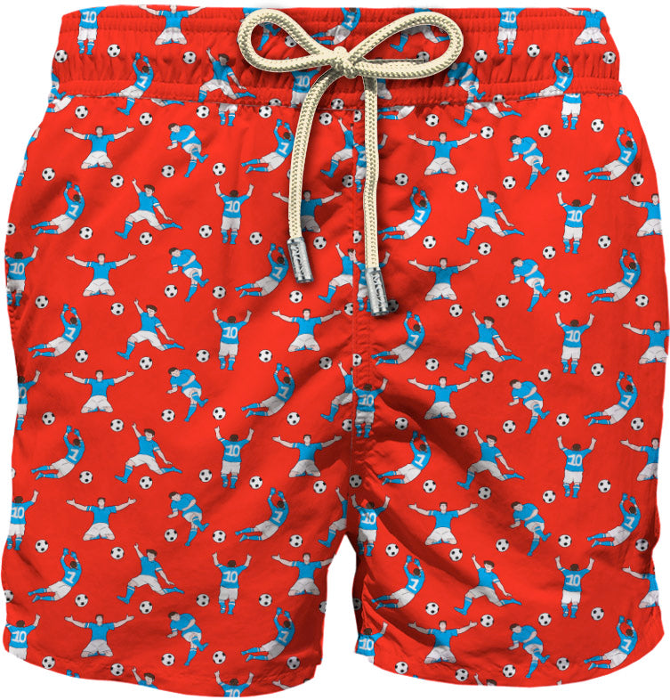 Costume da Mare Lighting Micro Mc2 Saint Barth / Rosso - Ideal Moda