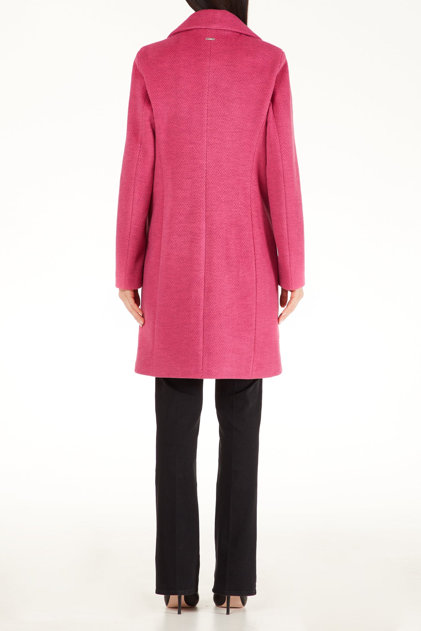 Cappotto Monopetto Liu Jo / Fucsia - Ideal Moda