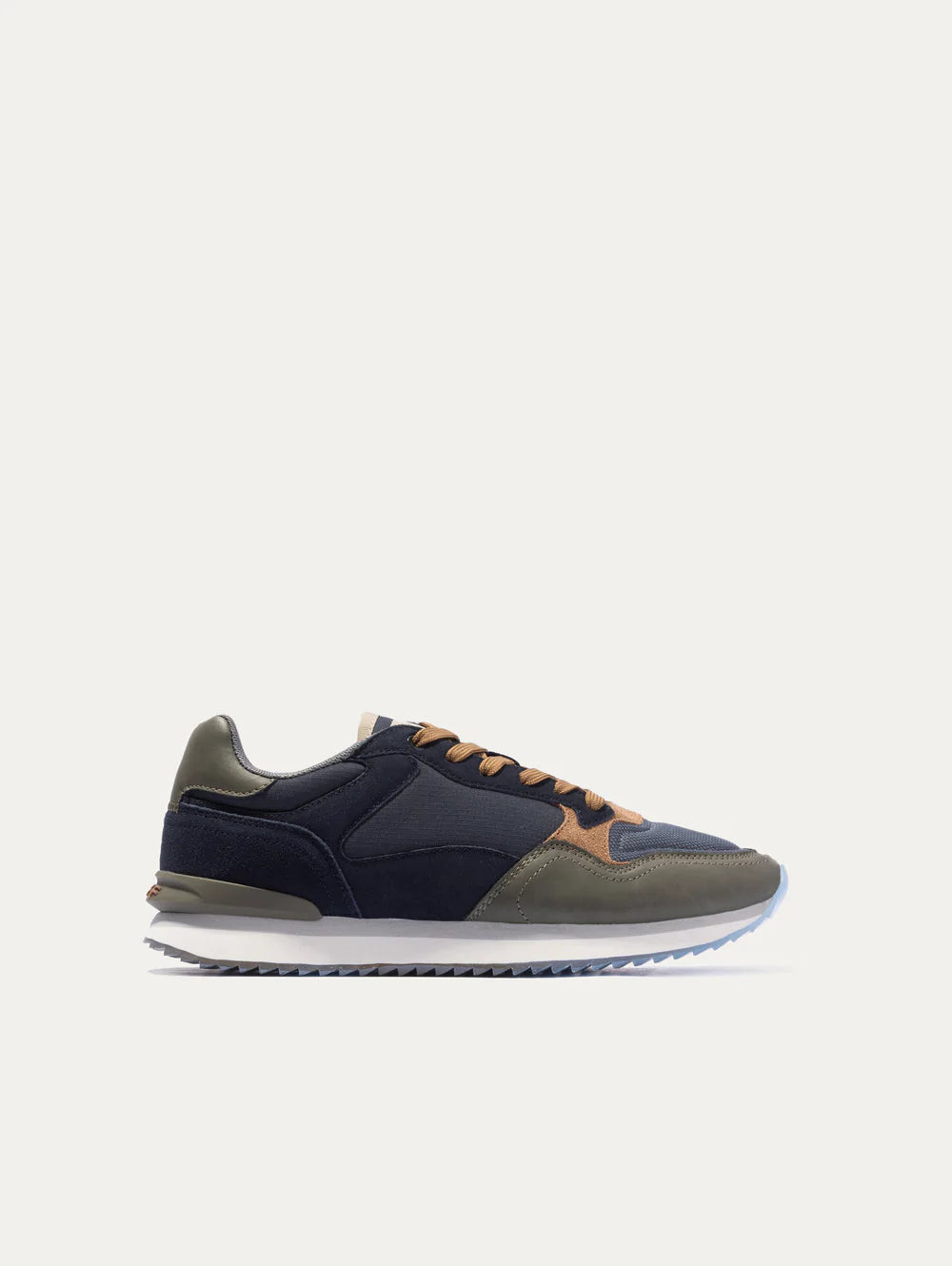 Sneaker in Pelle e Tessuto Hoff / Blu - Ideal Moda