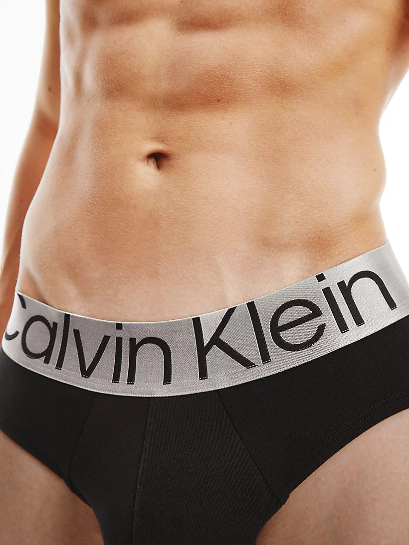 Slip Calvin Klein 3 Pack / Nero - Ideal Moda