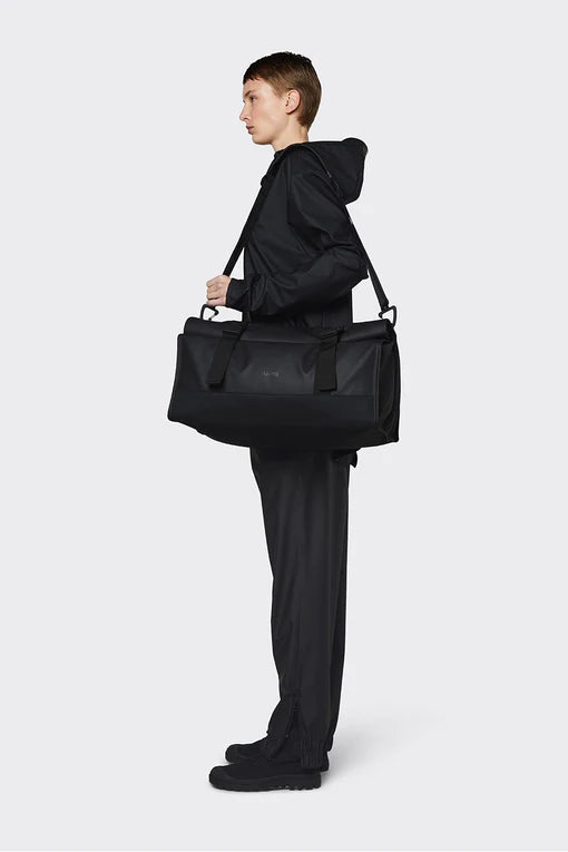 Borsa Unisex Buckle Roll Rains / Nero - Ideal Moda
