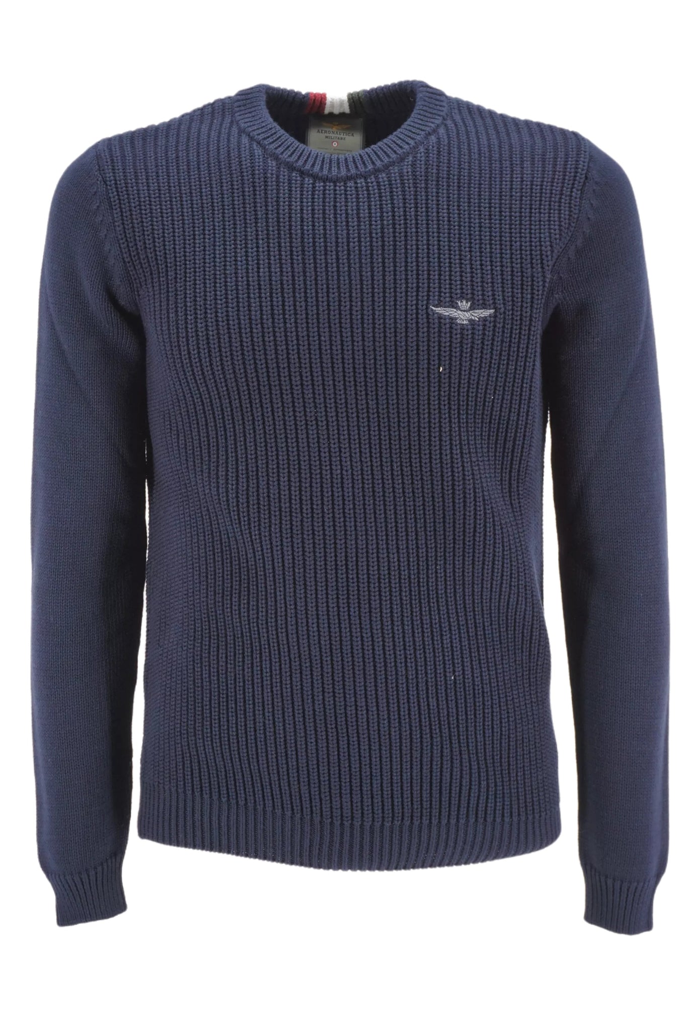 Maglia in Puro Cotone Aeronautica Militare / Blu - Ideal Moda